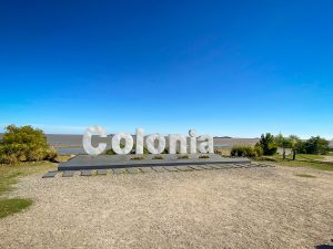 letreiro da cidade de colonia